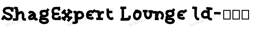ShagExpert Lounge ld字体转换